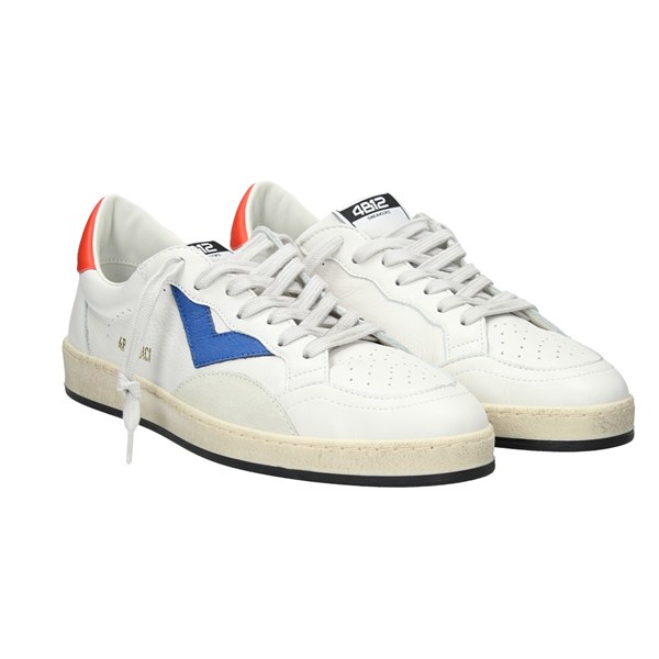 4b12 Scarpe Uomo Sneakers Bianco U U50