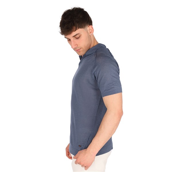 Liu Jo Uomo Abbigliamento Uomo Polo Blu U M124P202CUBALINO