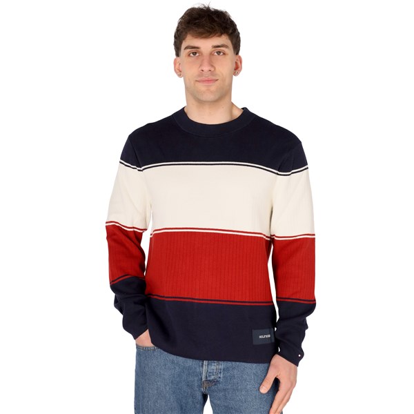 Tommy Hilfiger Abbigliamento Uomo Maglia Rosso U 0MW35651