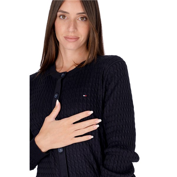 Tommy Hilfiger Abbigliamento Donna Cardigan Blu D 0WW43329