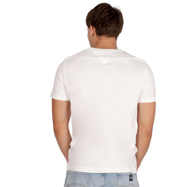 Tommy Hilfiger Abbigliamento Uomo T-shirt Bianco U 0MW35466