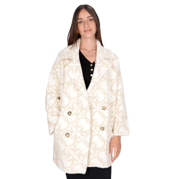 Pinko Cappotto Panna