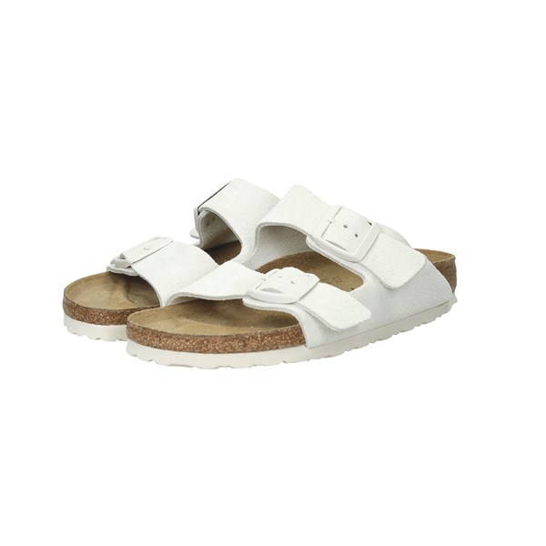 Birkenstock Scarpe Donna Ciabatta Bianco D ARIZONA