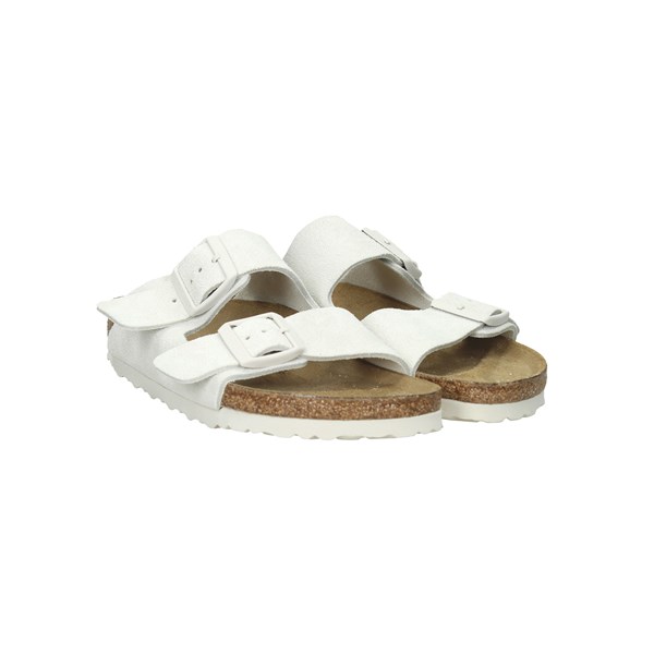 Birkenstock Scarpe Donna Ciabatta Bianco D ARIZONA