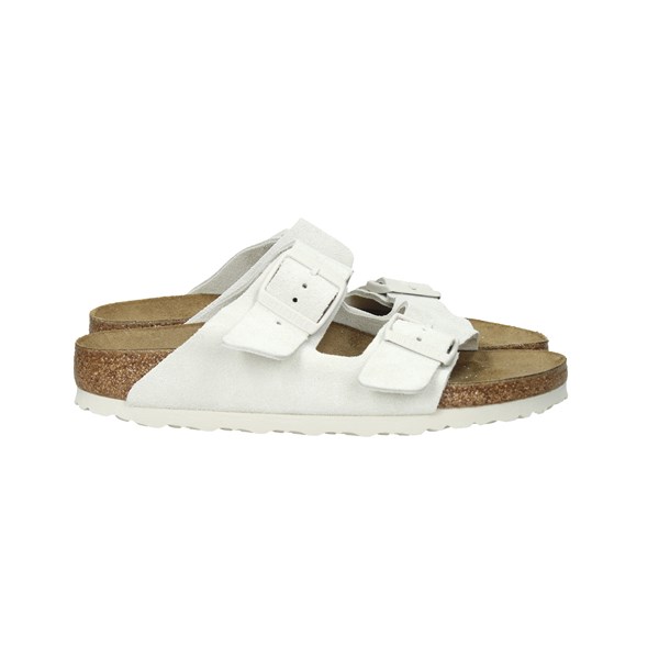 Birkenstock Scarpe Donna Ciabatta Bianco D ARIZONA