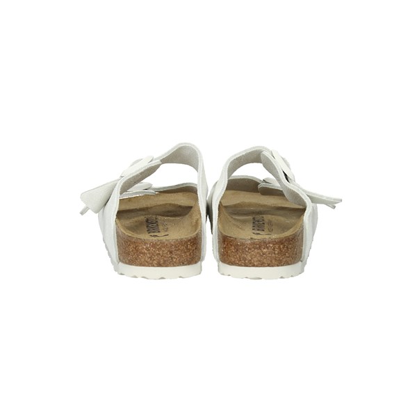 Birkenstock Scarpe Donna Ciabatta Bianco D ARIZONA