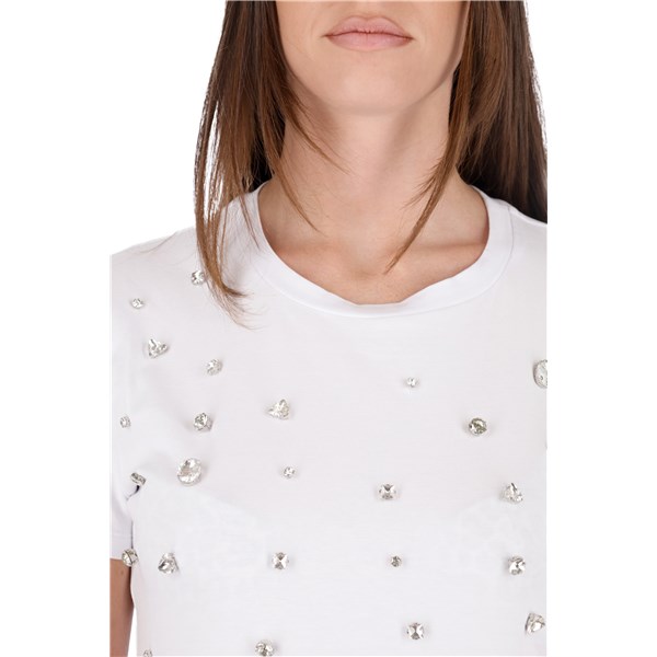 Liu Jo Abbigliamento Donna T-shirt Bianco D CF4365J7821