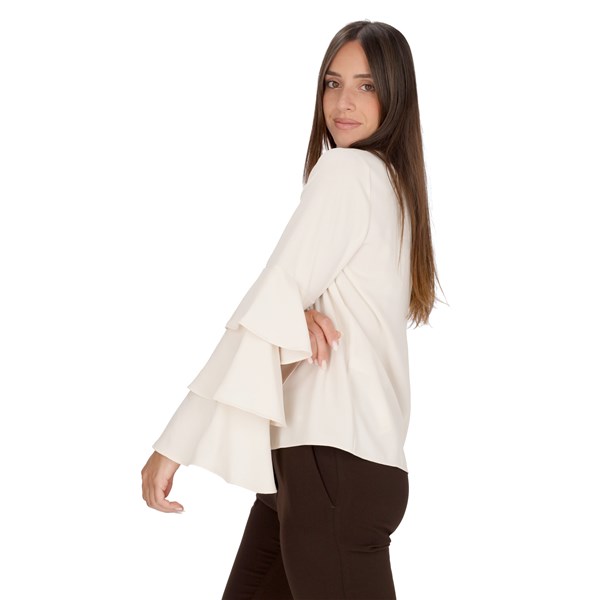 Liu Jo Abbigliamento Donna Blusa Natural D WF4481T0347