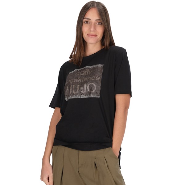 Liu Jo Abbigliamento Donna T-shirt Nero D TF4020JS923