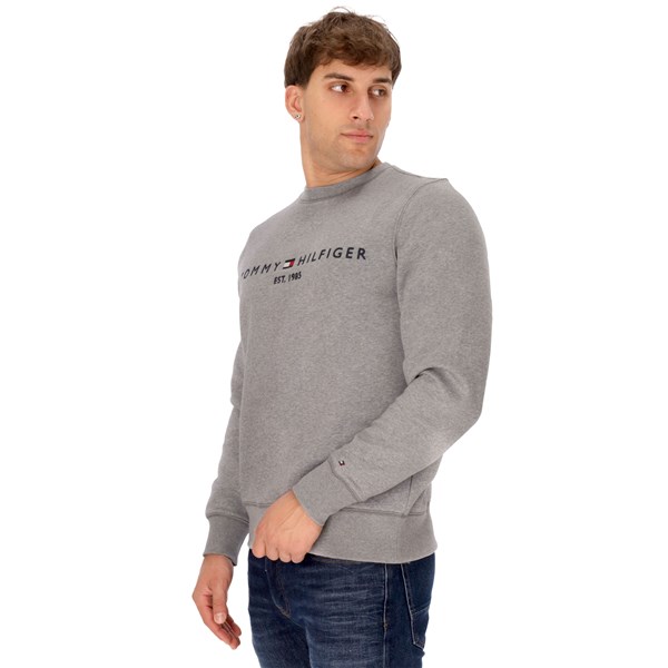 Tommy Hilfiger Abbigliamento Uomo Felpa Grigio U 0MW11596