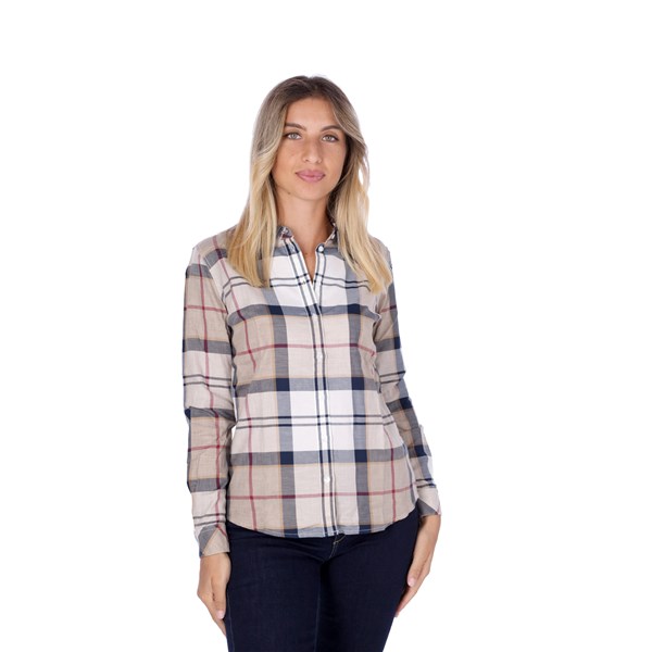 Barbour International Abbigliamento Donna Camicia Tortora D LSH1353