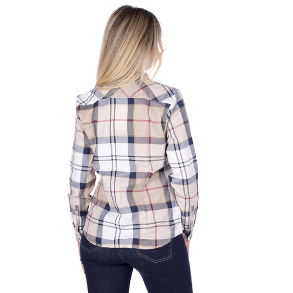 Barbour International Abbigliamento Donna Camicia Tortora D LSH1353