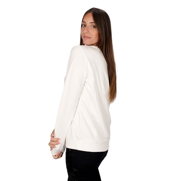 Liu Jo Abbigliamento Donna Felpa Bianco D TF4212FS576