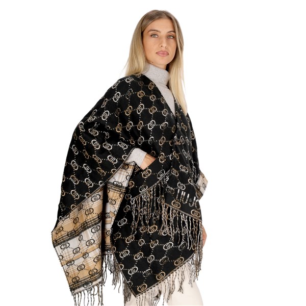 Liu Jo Accessori Donna Poncho Nero D 2F4014T0300