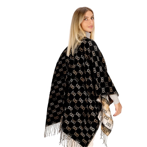 Liu Jo Accessori Donna Poncho Nero D 2F4014T0300