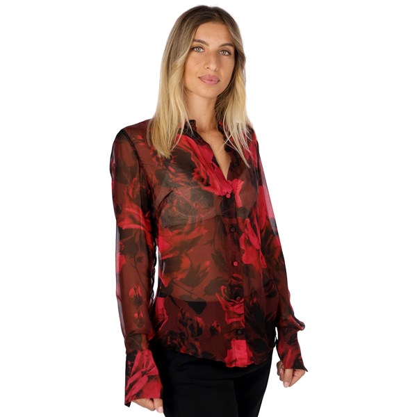 Blugirl Abbigliamento Donna Camicia Rosso D RF4119T3948