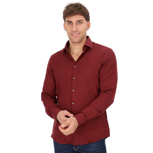 Calvin Klein Camicia Bordeaux