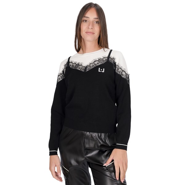 Liu Jo Abbigliamento Donna Felpa Bianco D TF4219MS63L