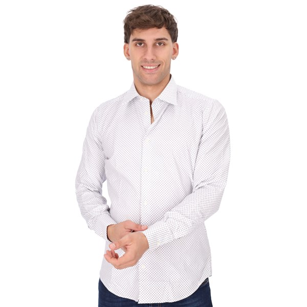 Liu Jo Uomo Abbigliamento Uomo Camicia Bianco U QF4234T2663