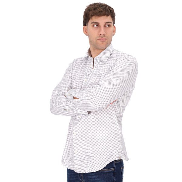 Liu Jo Uomo Abbigliamento Uomo Camicia Bianco U QF4234T2663