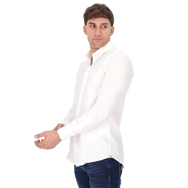 Liu Jo Uomo Abbigliamento Uomo Camicia Bianco U QF4119T2654