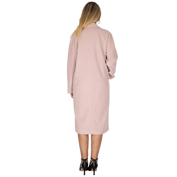 Jijil Abbigliamento Donna Cappotto Cipria D CP245