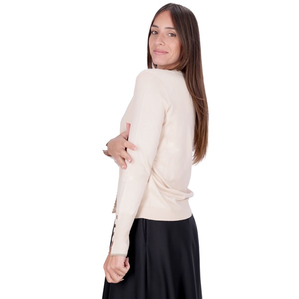 Liu Jo Abbigliamento Donna Cardigan Beige D WF4082MS49I