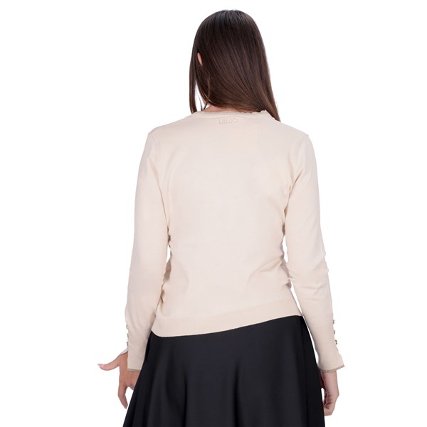 Liu Jo Abbigliamento Donna Cardigan Beige D WF4082MS49I