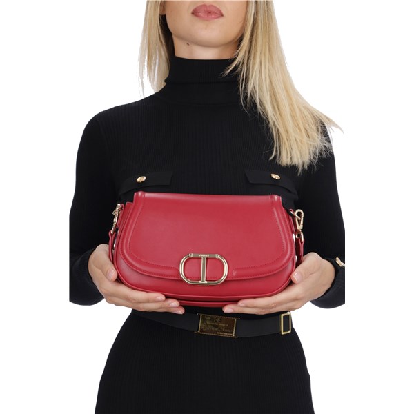 Twin Set Accessori Donna Borsa Rosso D 242TD8291