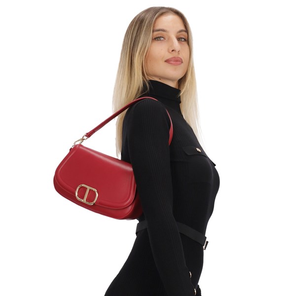 Twin Set Accessori Donna Borsa Rosso D 242TD8291