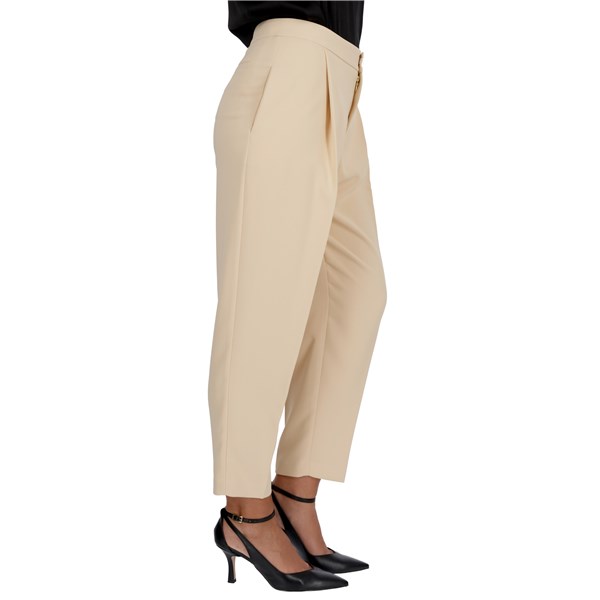 Elisabetta Franchi Abbigliamento Donna Pantalone Crema D PA01447E2