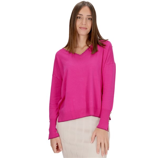 Liu Jo Abbigliamento Donna Maglia Fucsia D WF4009MS49I