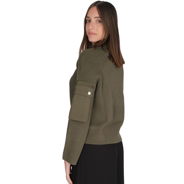 Liu Jo Abbigliamento Donna Maglia Verde Oliva D WF4475MS99E