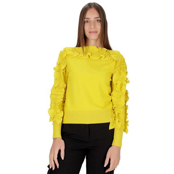 Liu Jo Abbigliamento Donna Maglia Giallo D CF4342MA96E