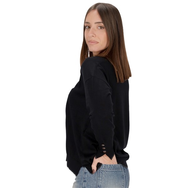 Liu Jo Abbigliamento Donna Maglia Nero D WF4009MS49I