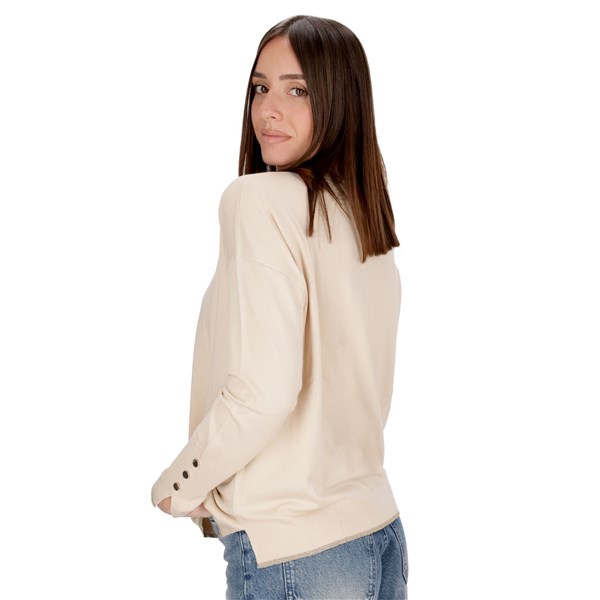 Liu Jo Abbigliamento Donna Maglia Beige D WF4009MS49I