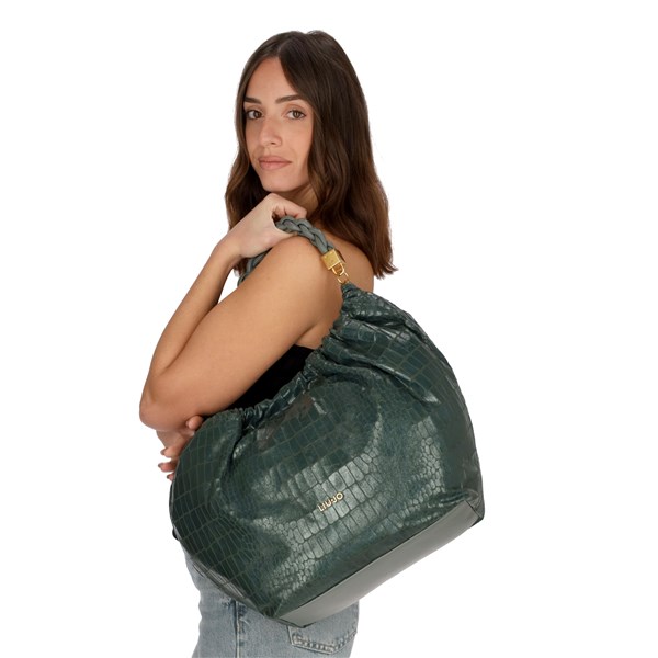 Liu Jo Accessori Donna Borsa Verde Scuro D AF4132E0084