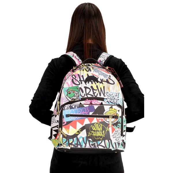 Sprayground Zaino Bianco